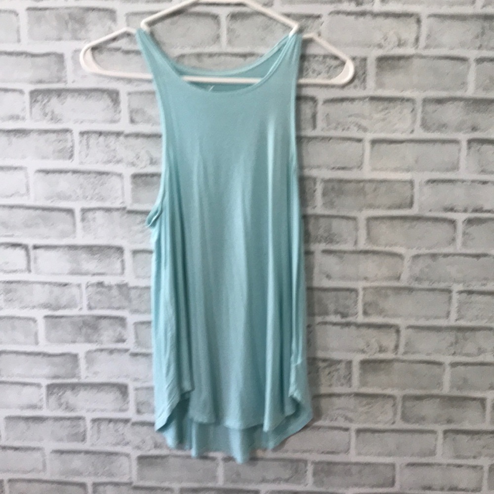 Blue tank top